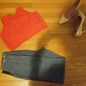 Bundle of free people top and denime
